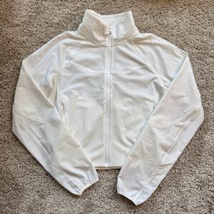 NWOT Lululemon Water-Repellent Stretch Tennis Jacket in White Size 2